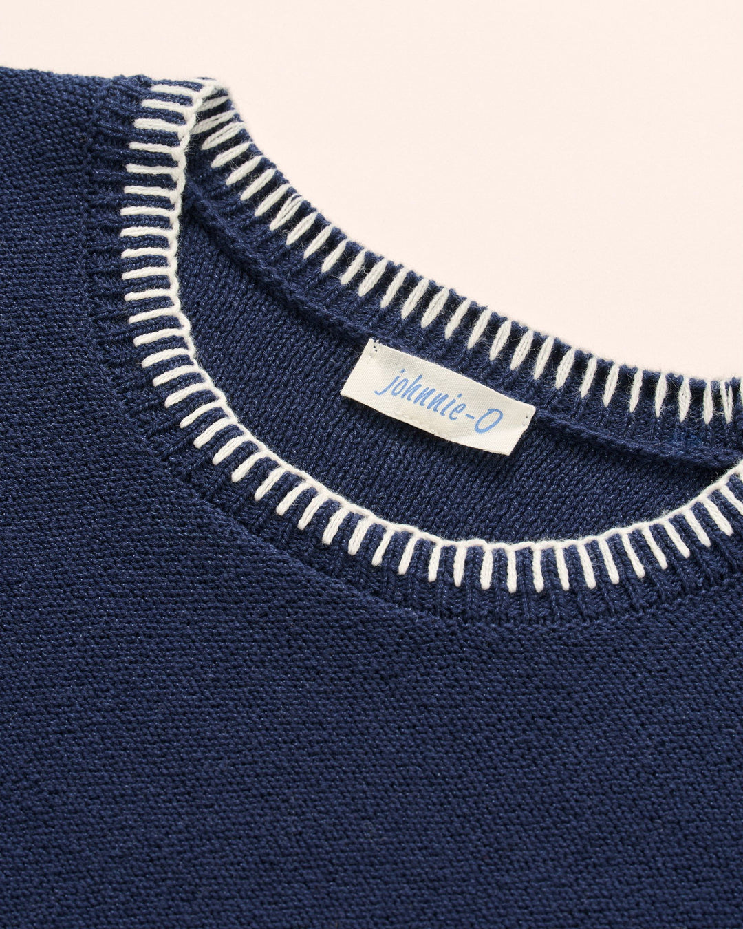 Blanche Cotton Blend Crewneck Sweater