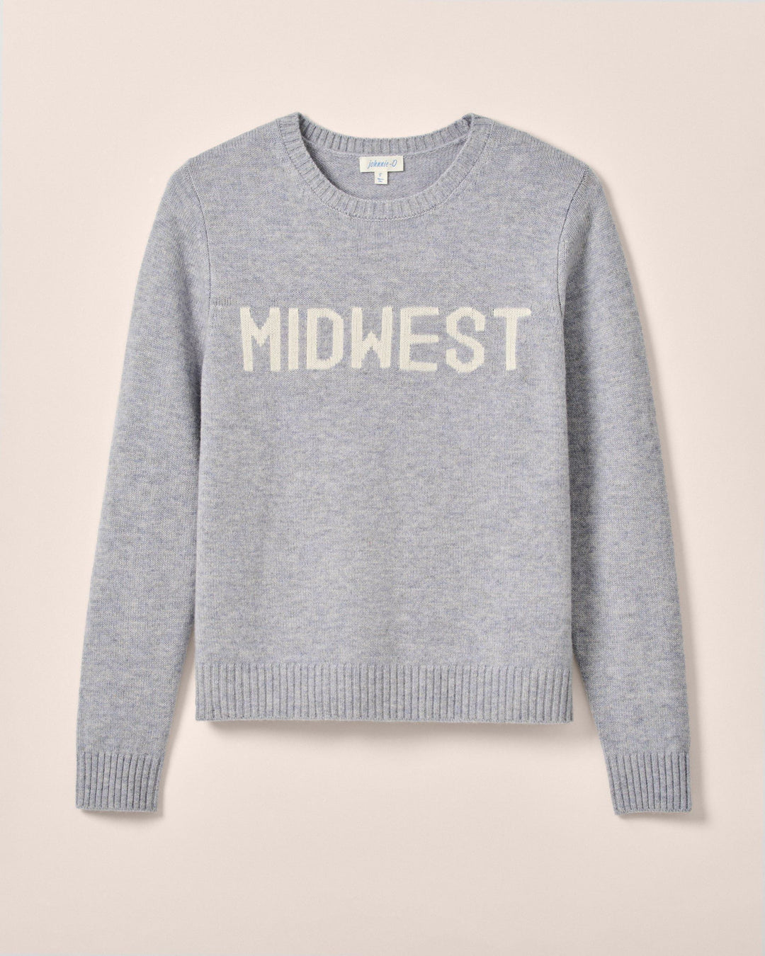 Coastal Cashmere Blend Crewneck Sweater