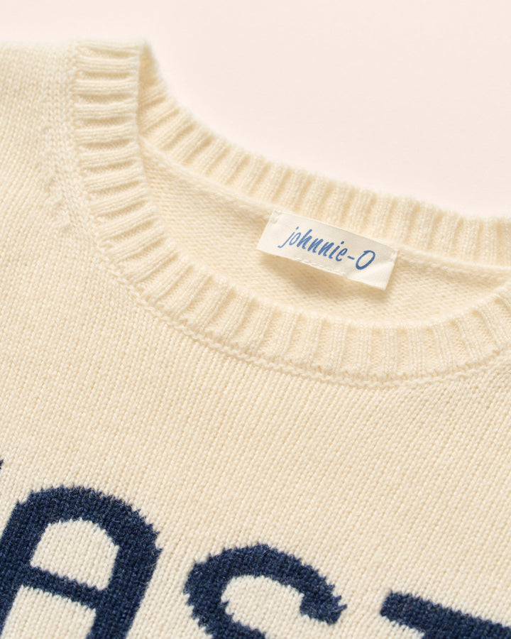 Coastal Cashmere Blend Crewneck Sweater
