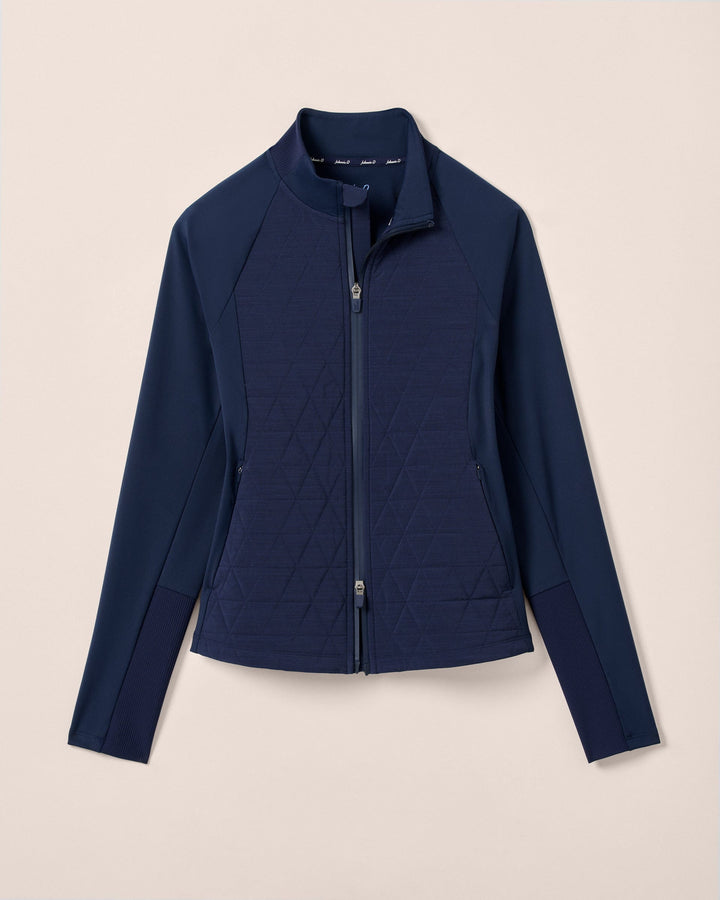 Hannah Performance Mixed Media Jacket