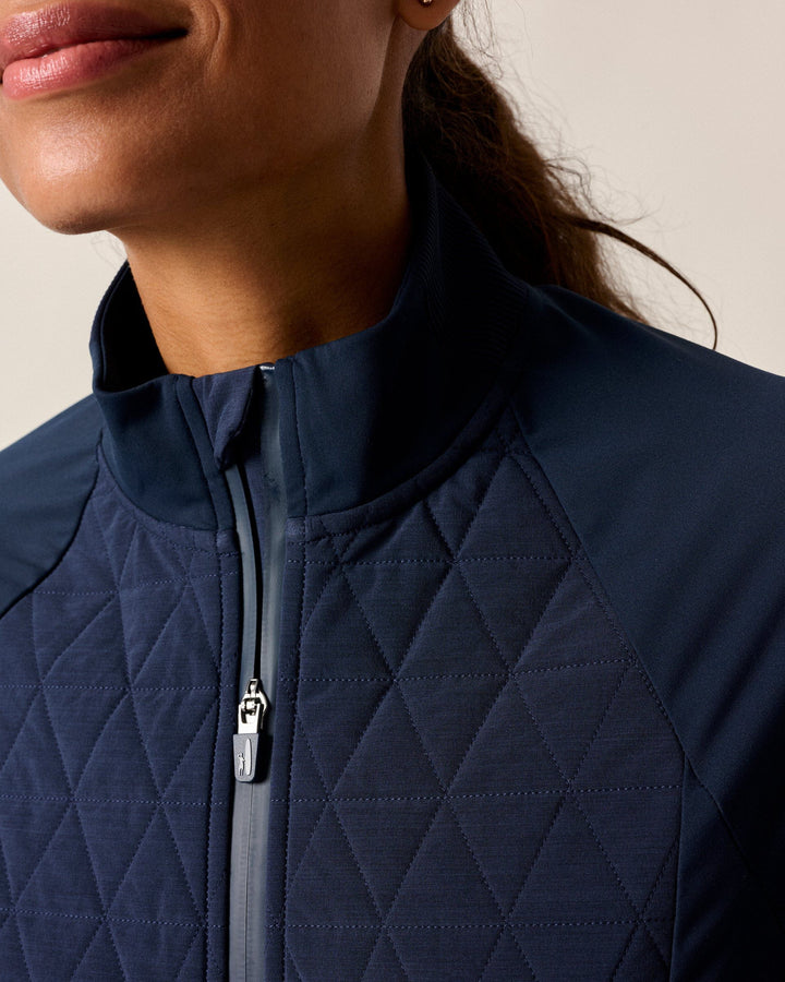 Hannah Performance Mixed Media Jacket