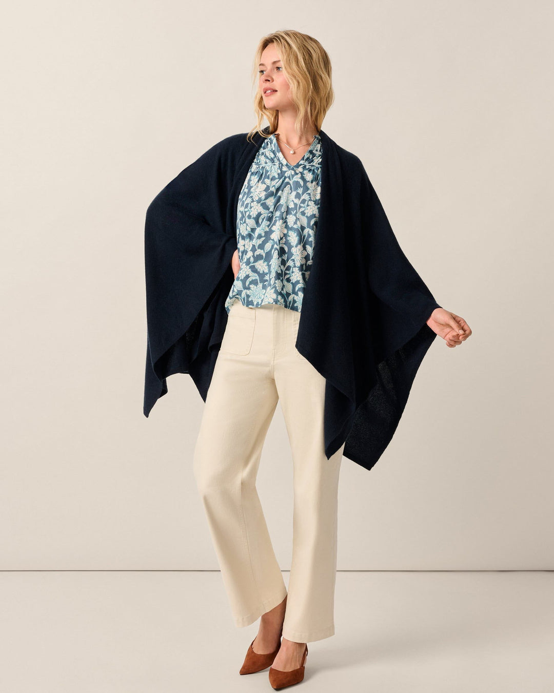 Louisa Cashmere Blend Wrap
