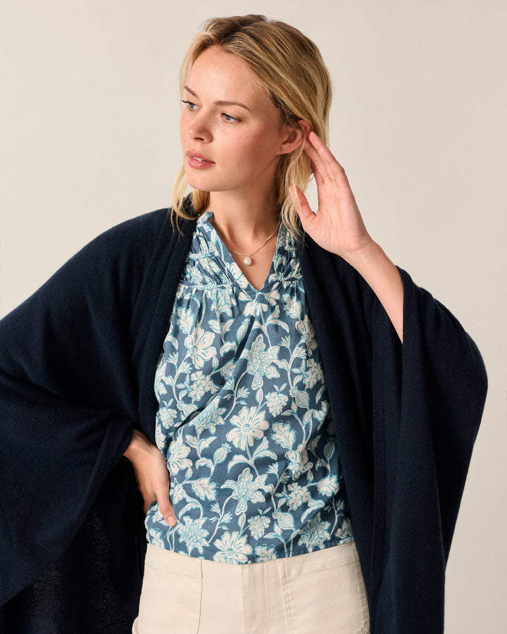Louisa Cashmere Blend Wrap