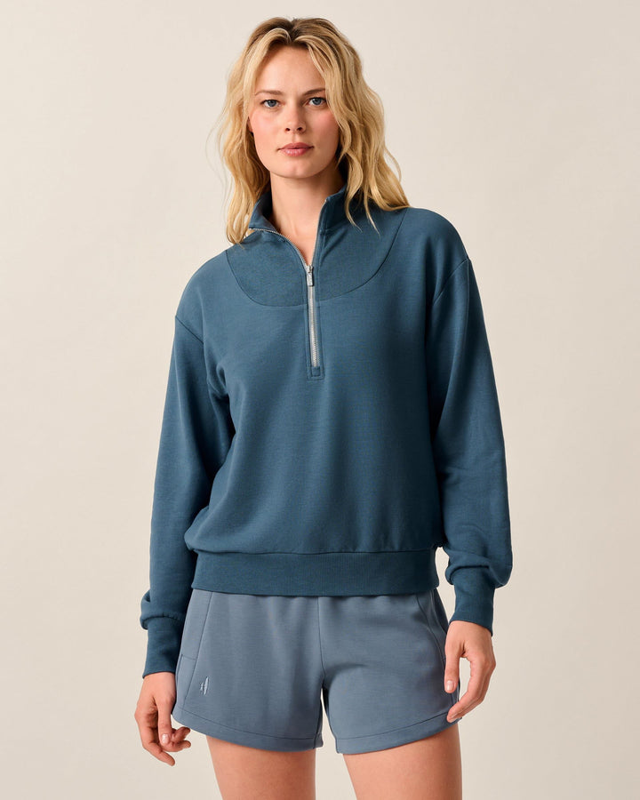 Naomi Rib Knit 1/4-Zip