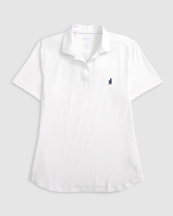 Custom Surfer Logo Sadie Performance Jersey Polo
