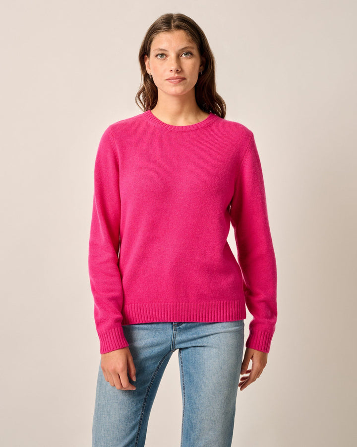 Cashmere Blend Crewneck Sweater