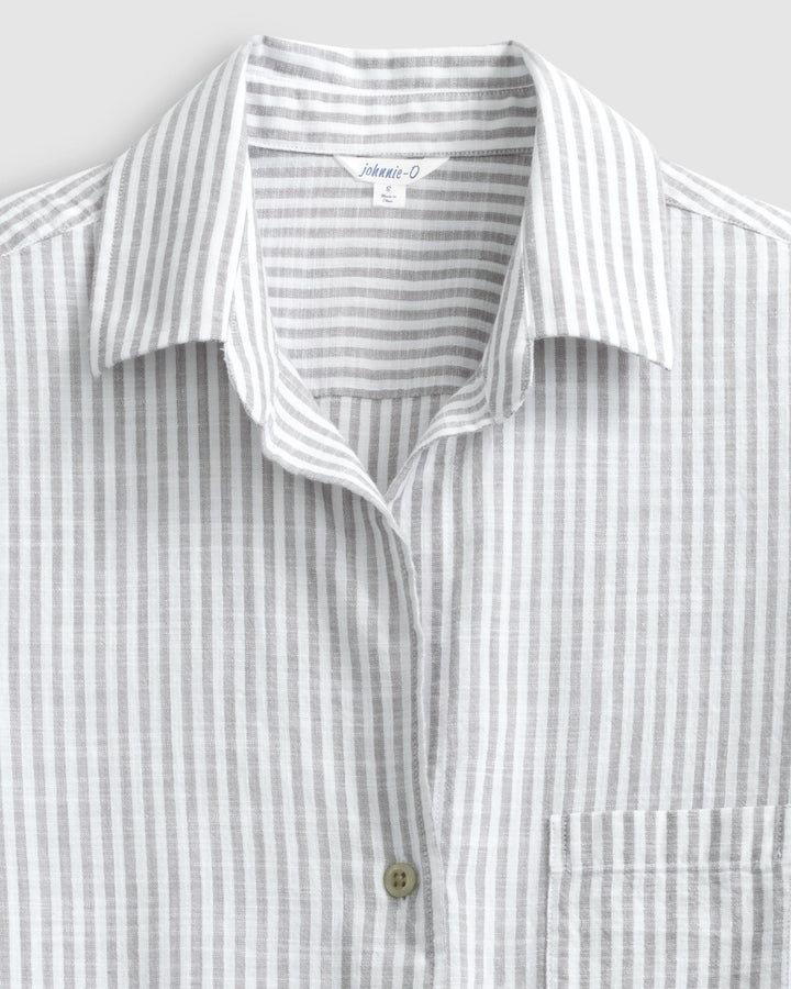 Jess Cotton Button-Down Shirt