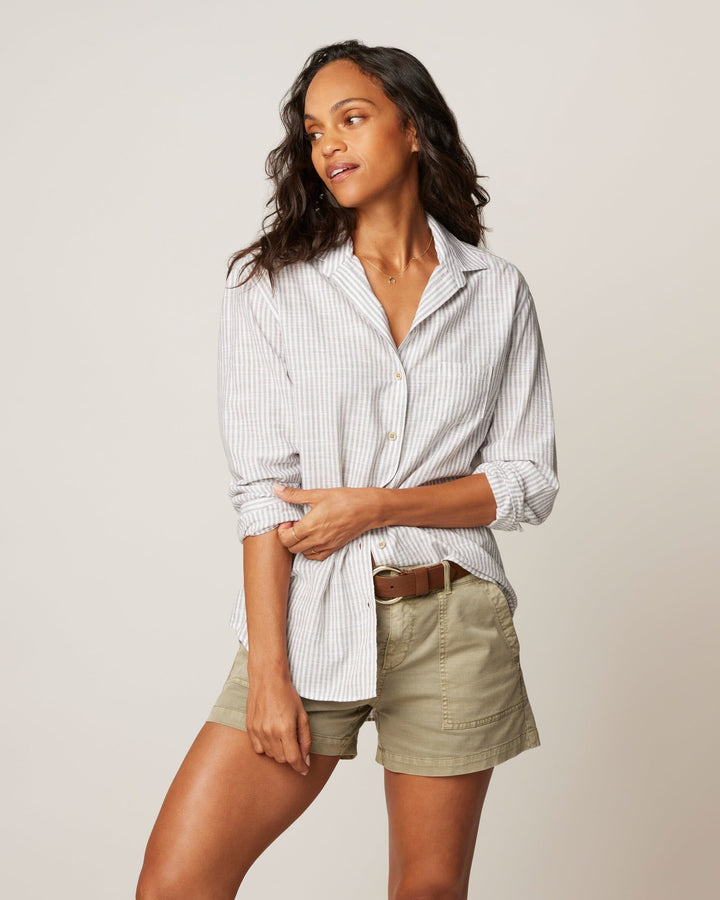 Jess Cotton Button-Down Shirt