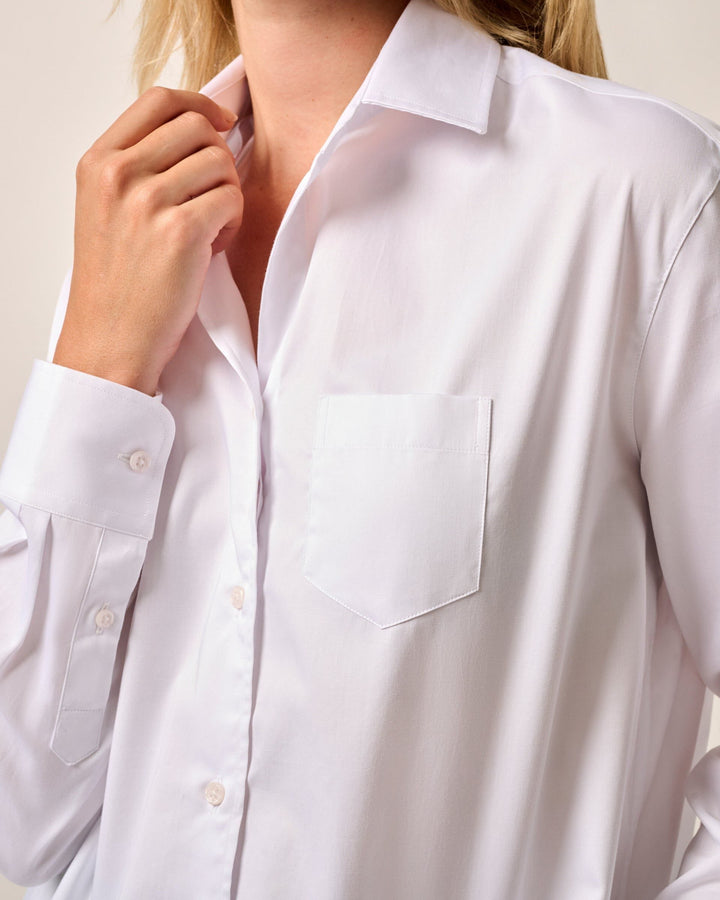 Jess Cotton Button-Down Shirt
