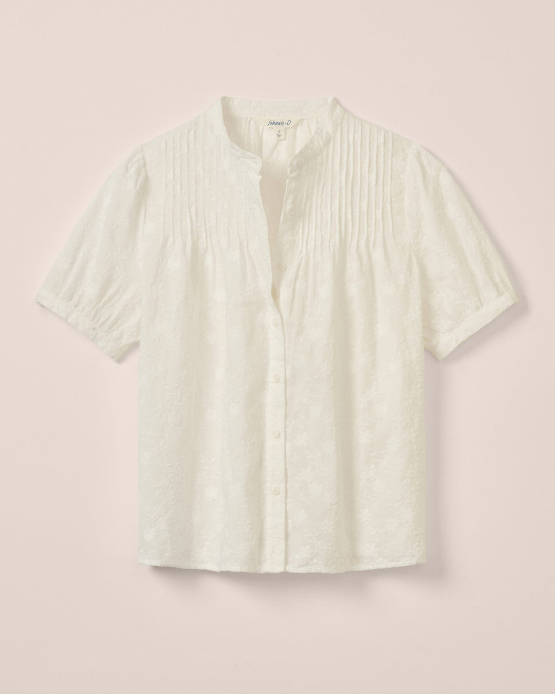 Rosie Pintuck Cotton Blouse