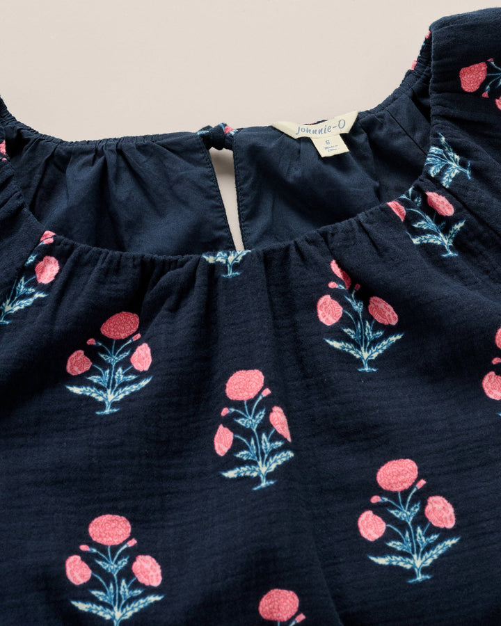 Collett Block Print Blouse