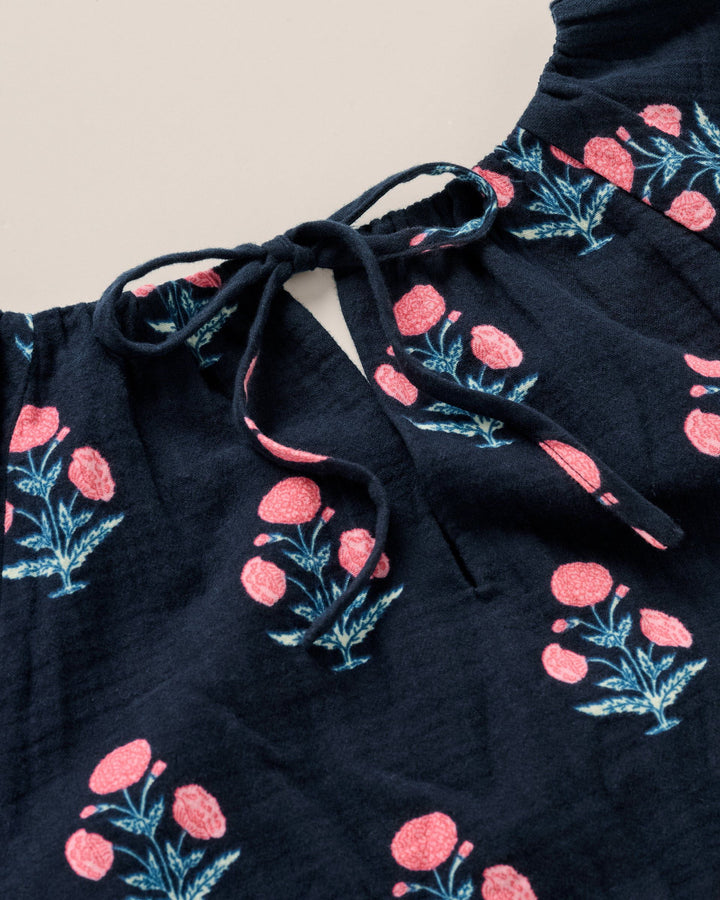 Collett Block Print Blouse