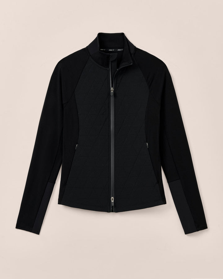 Hannah Performance Mixed Media Jacket