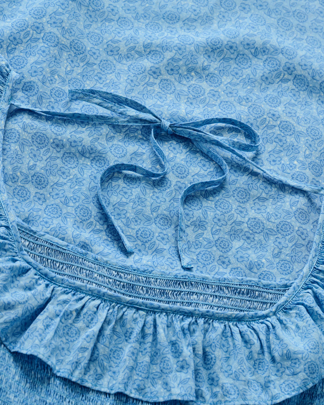 Mira Smocked Midi Dress
