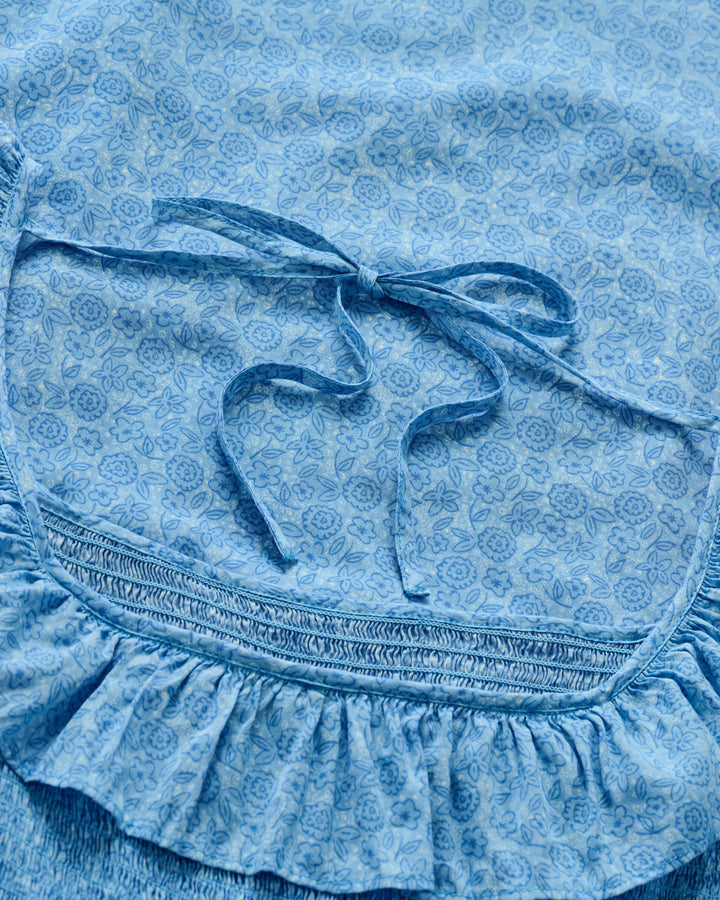 Mira Smocked Midi Dress