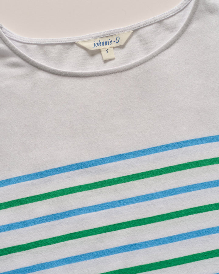 Suki Striped Boatneck T-Shirt