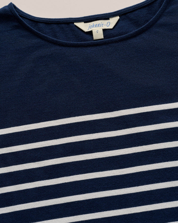 Suki Striped Boatneck T-Shirt