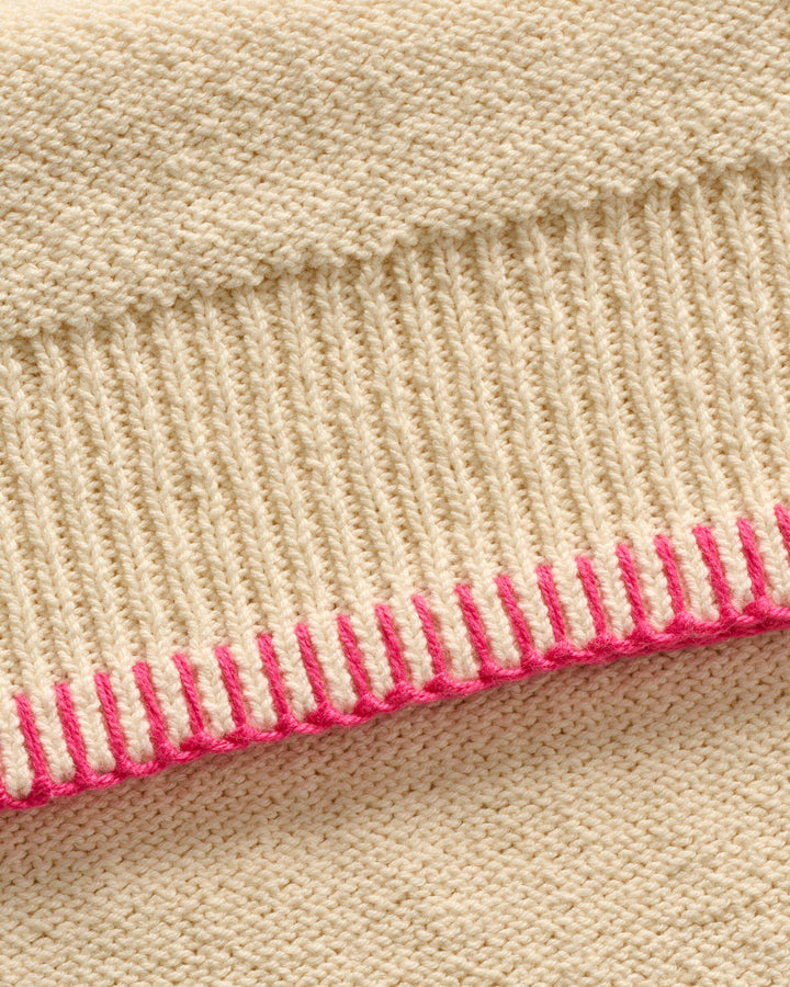 Blanche Cotton Blend Crewneck Sweater