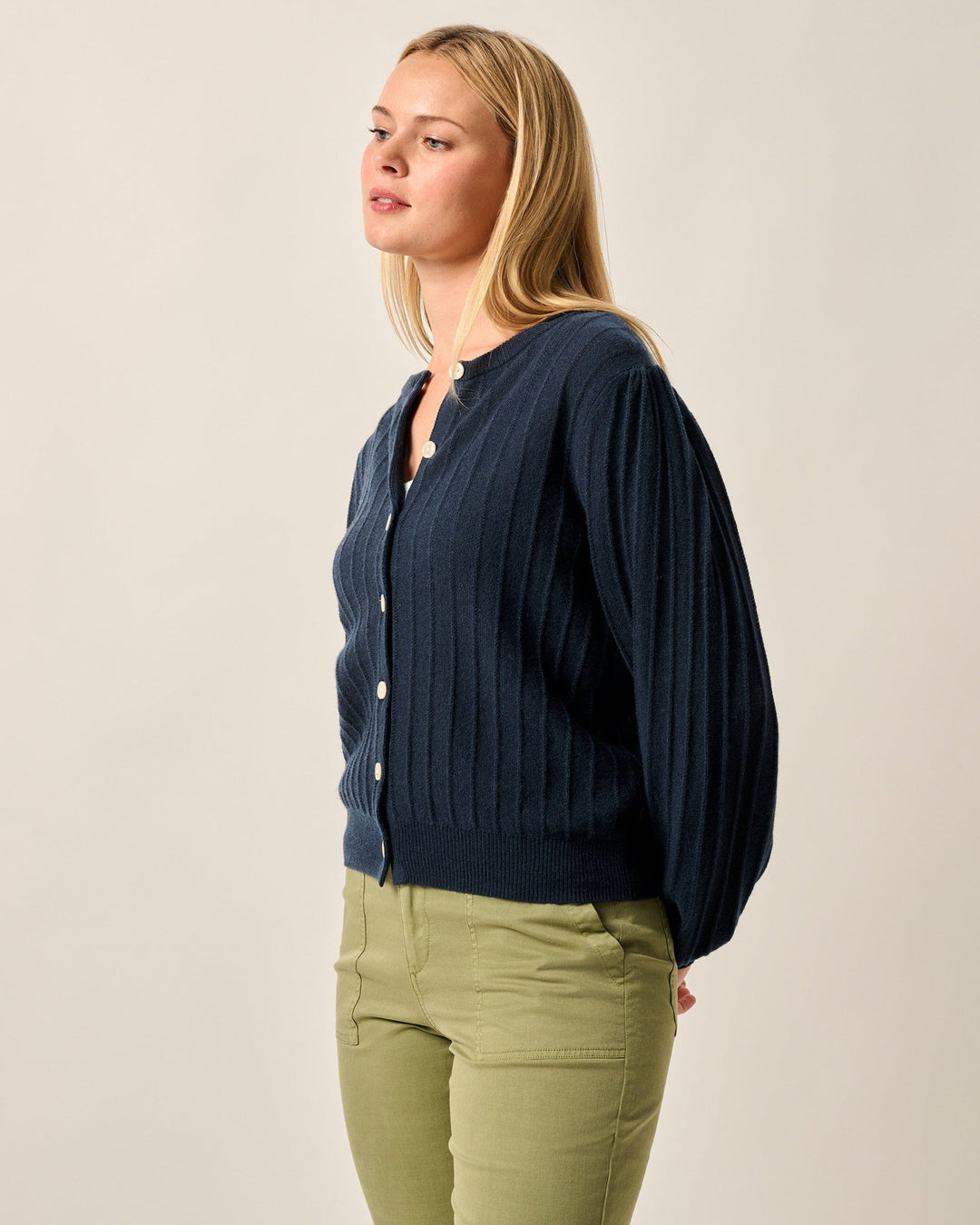 Alma Cashmere Blend Cardigan