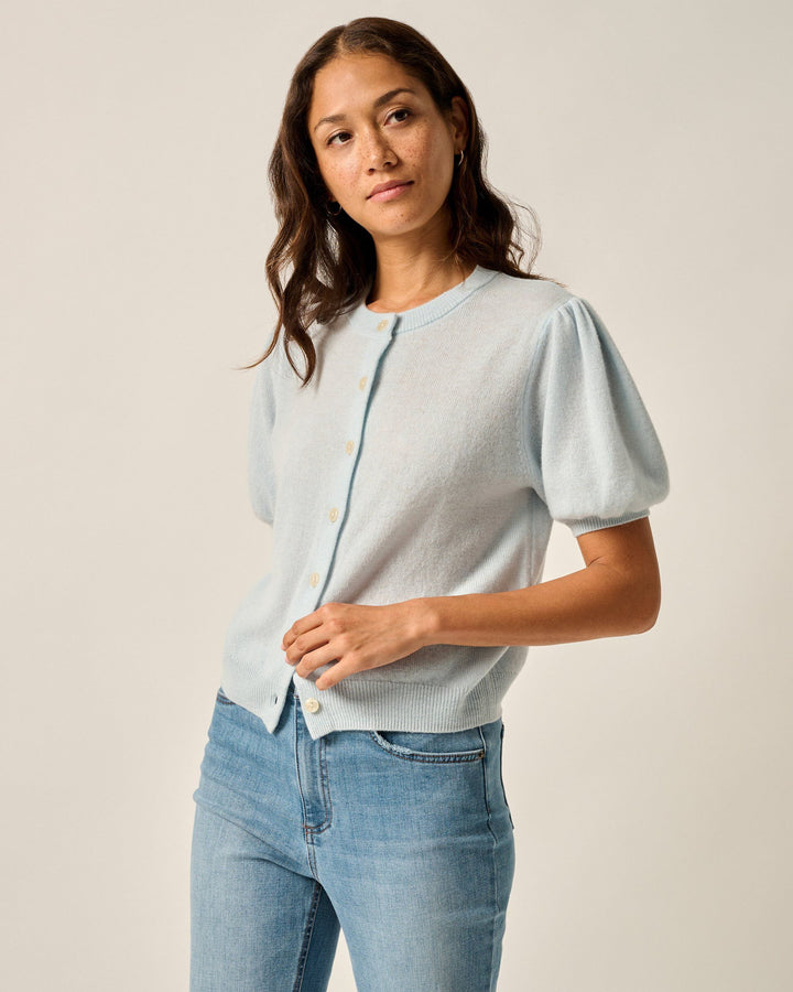 Lizzie Puff Sleeve Cardigan