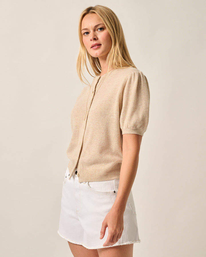 Lizzie Puff Sleeve Cardigan
