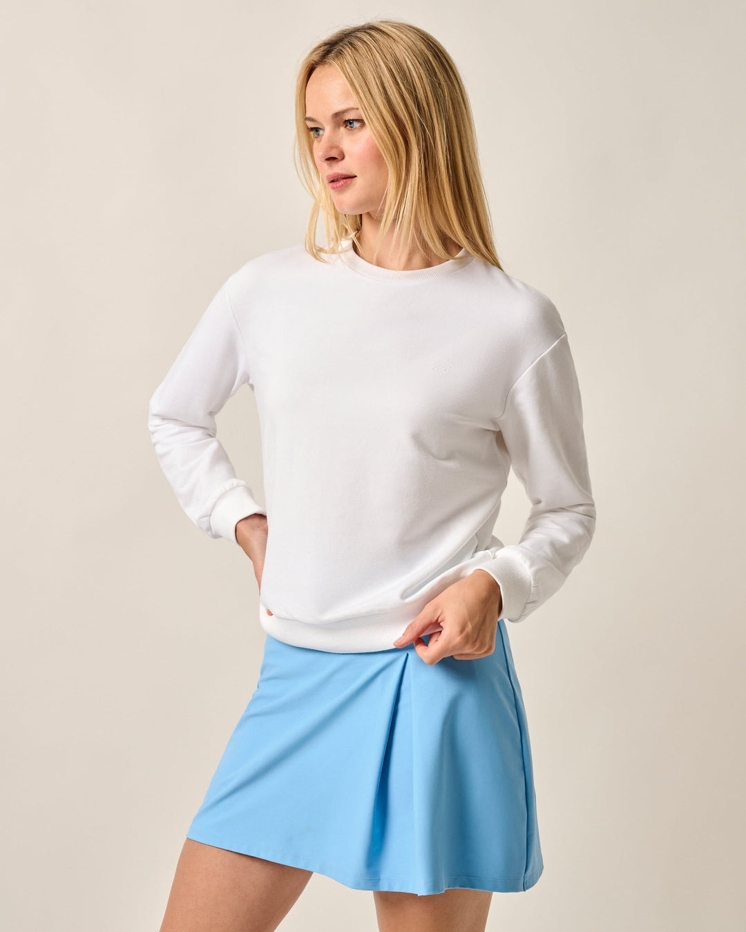 Samantha Terry Crewneck Sweatshirt