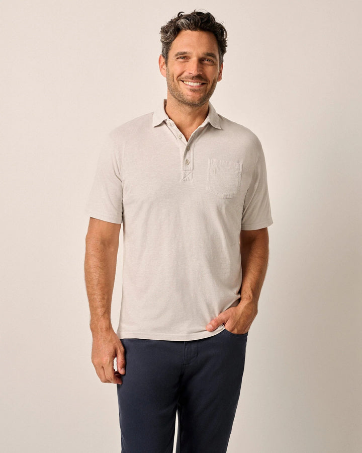 Original 4-Button Polo - Coastal Wash