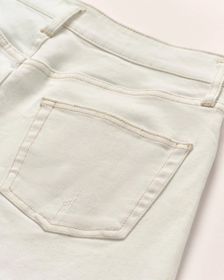 Analise Recycled Denim Cut-Off Short