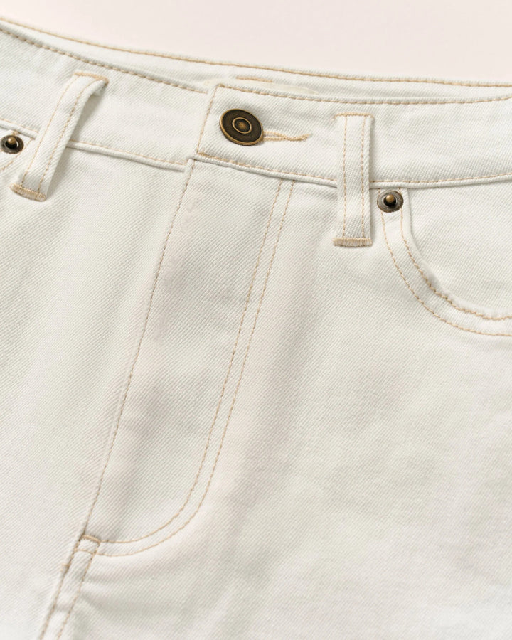 Analise Recycled Denim Cut-Off Short