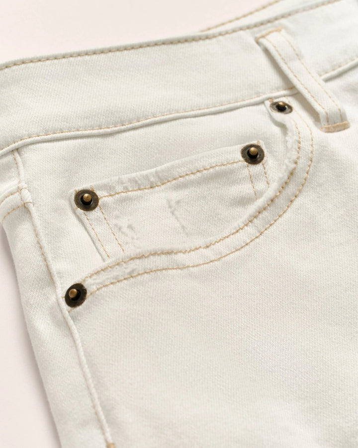 Analise Recycled Denim Cut-Off Short