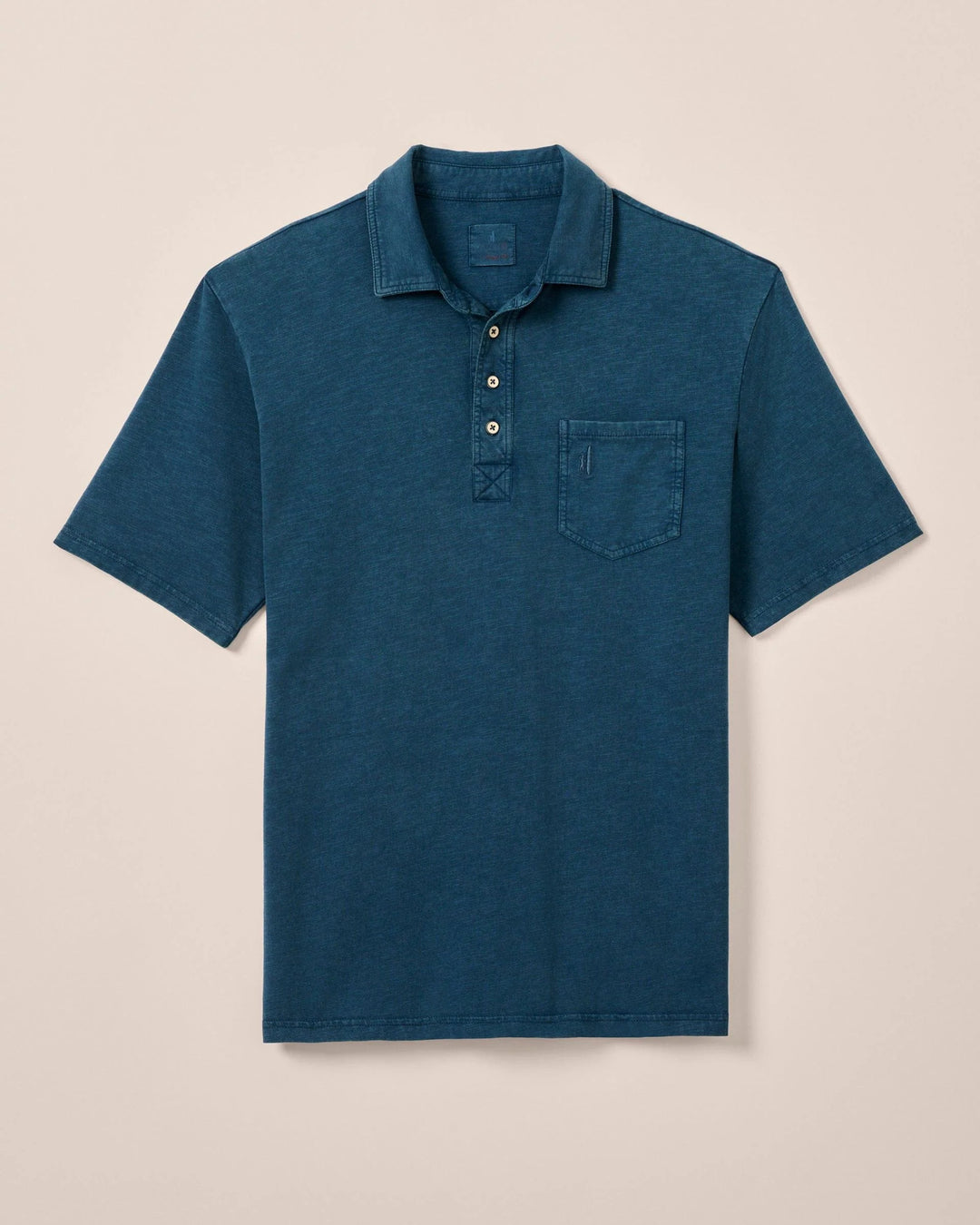 Original 4-Button Polo - Coastal Wash