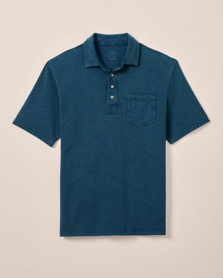 Original 4-Button Polo - Coastal Wash