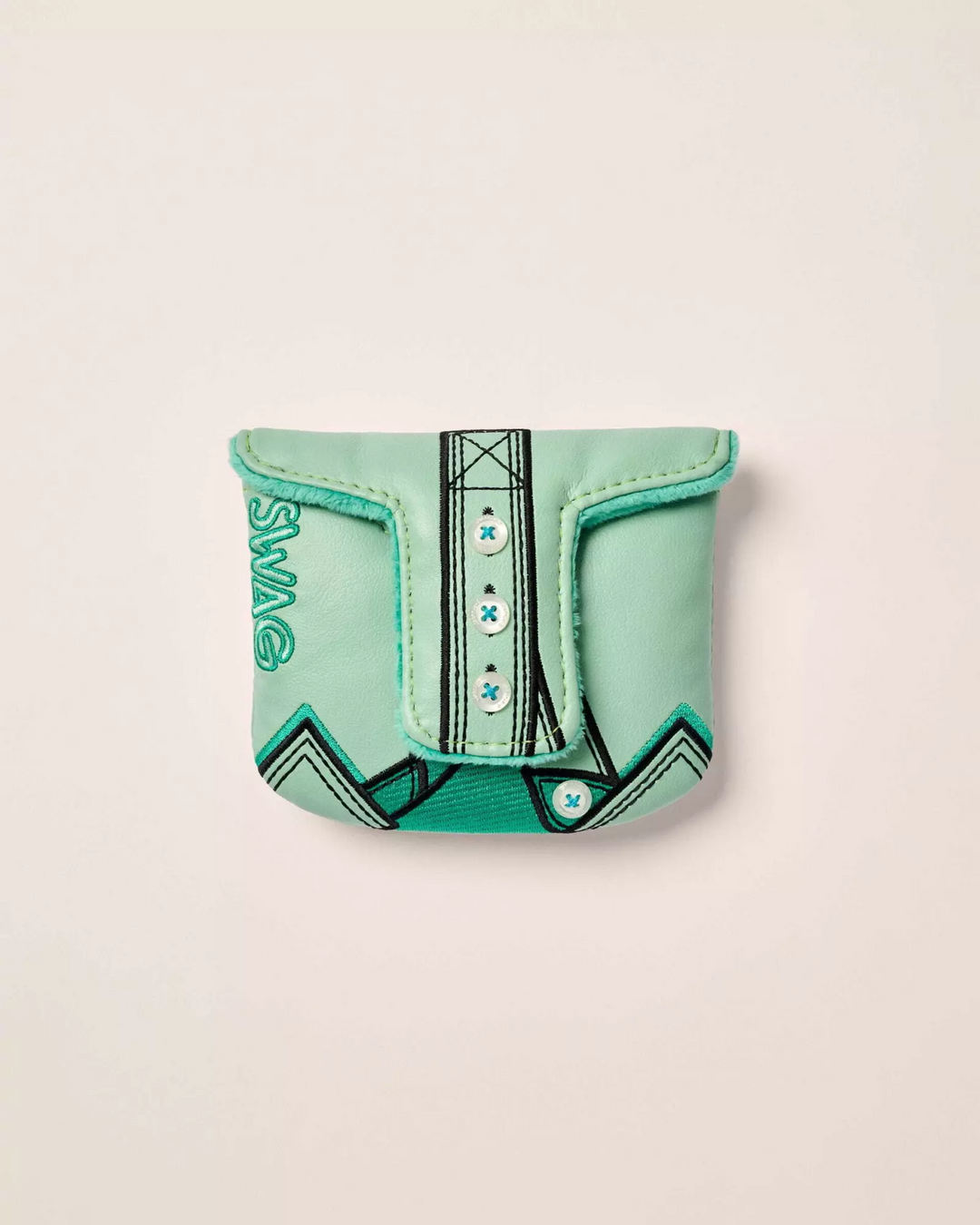 SWAG Golf x Johnnie-O 20th Anniversary Polo Mallet Putter Headcover