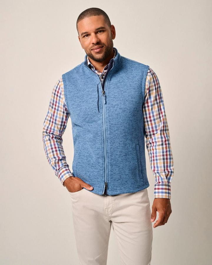 Denalis Double-Zip Fleece Vest