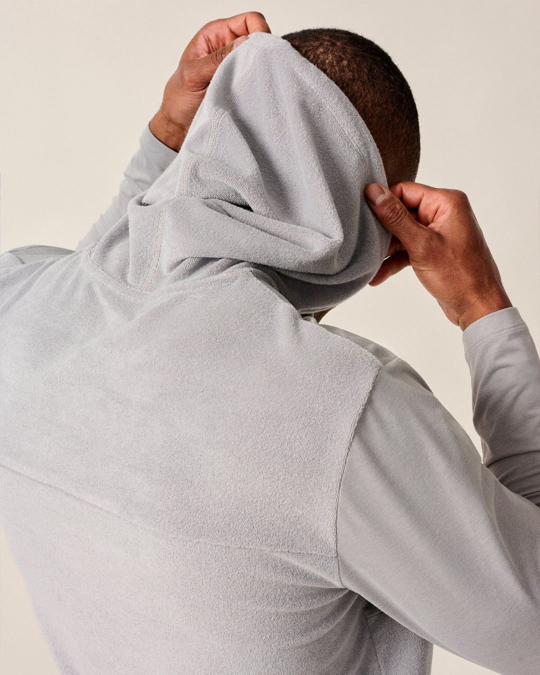 Haggard Mixed Media Hoodie