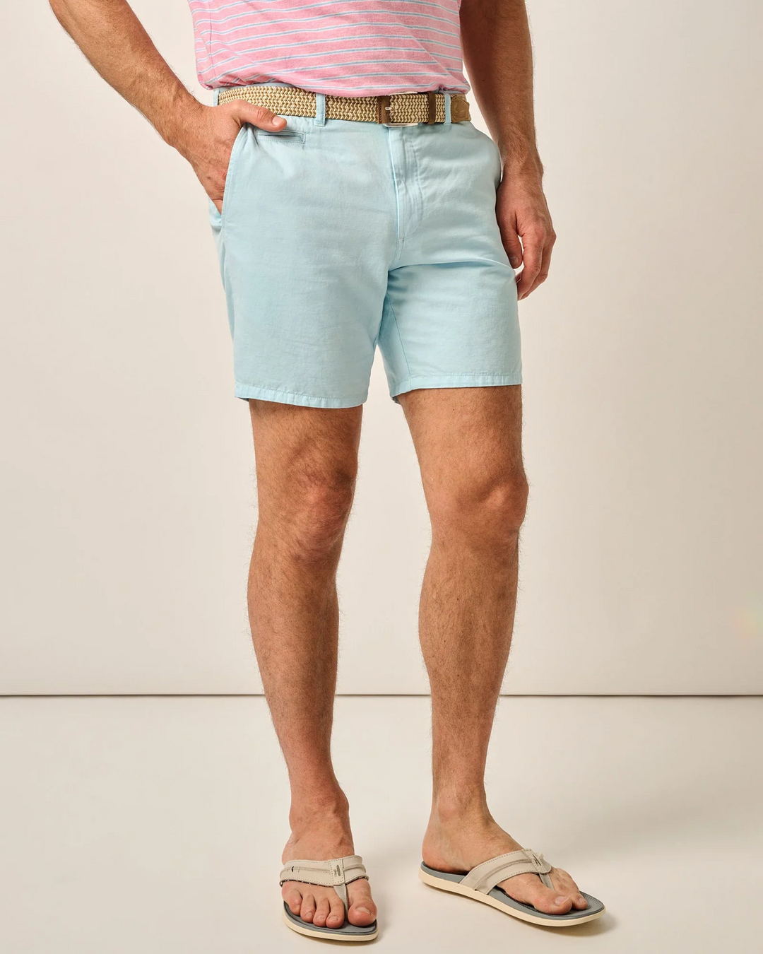 Melrose Cotton Linen Shorts