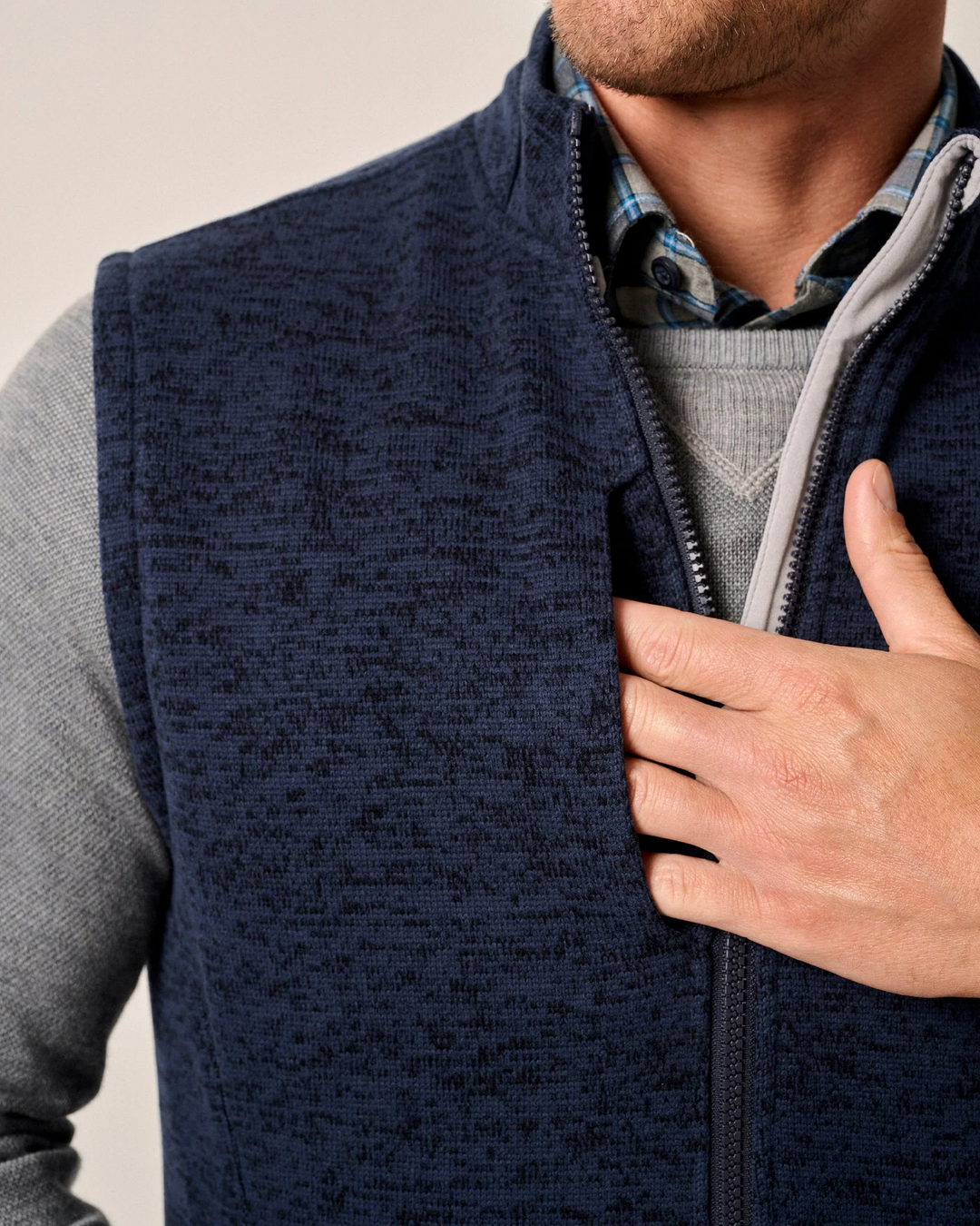Denalis Double-Zip Fleece Vest