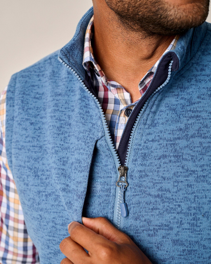 Denalis Double-Zip Fleece Vest