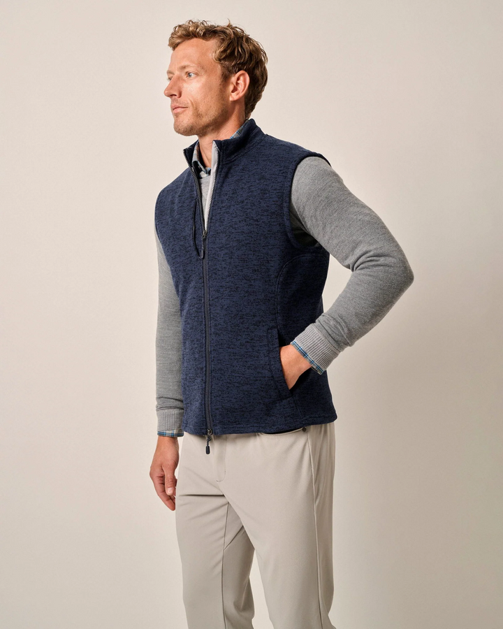 Denalis Double-Zip Fleece Vest
