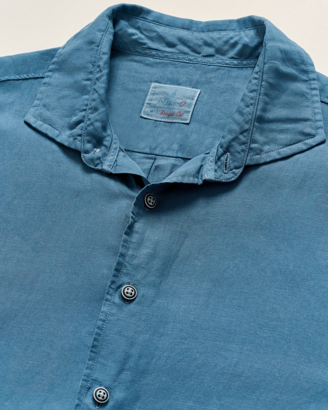 Short Sleeve Hangin' Out Linen Button Down Shirt - Gianni