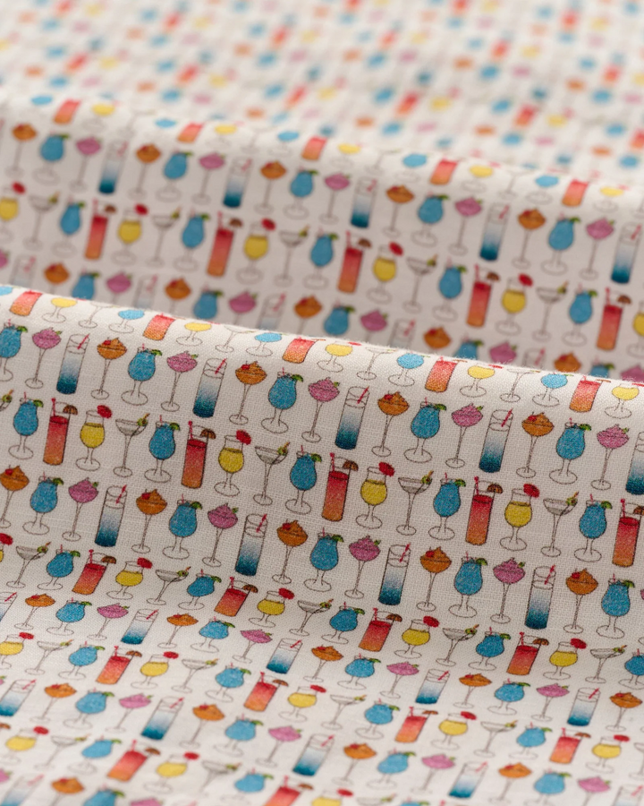 Short Sleeve Hangin' Out Linen Button Down Shirt - 5 O' Clock Somewhere