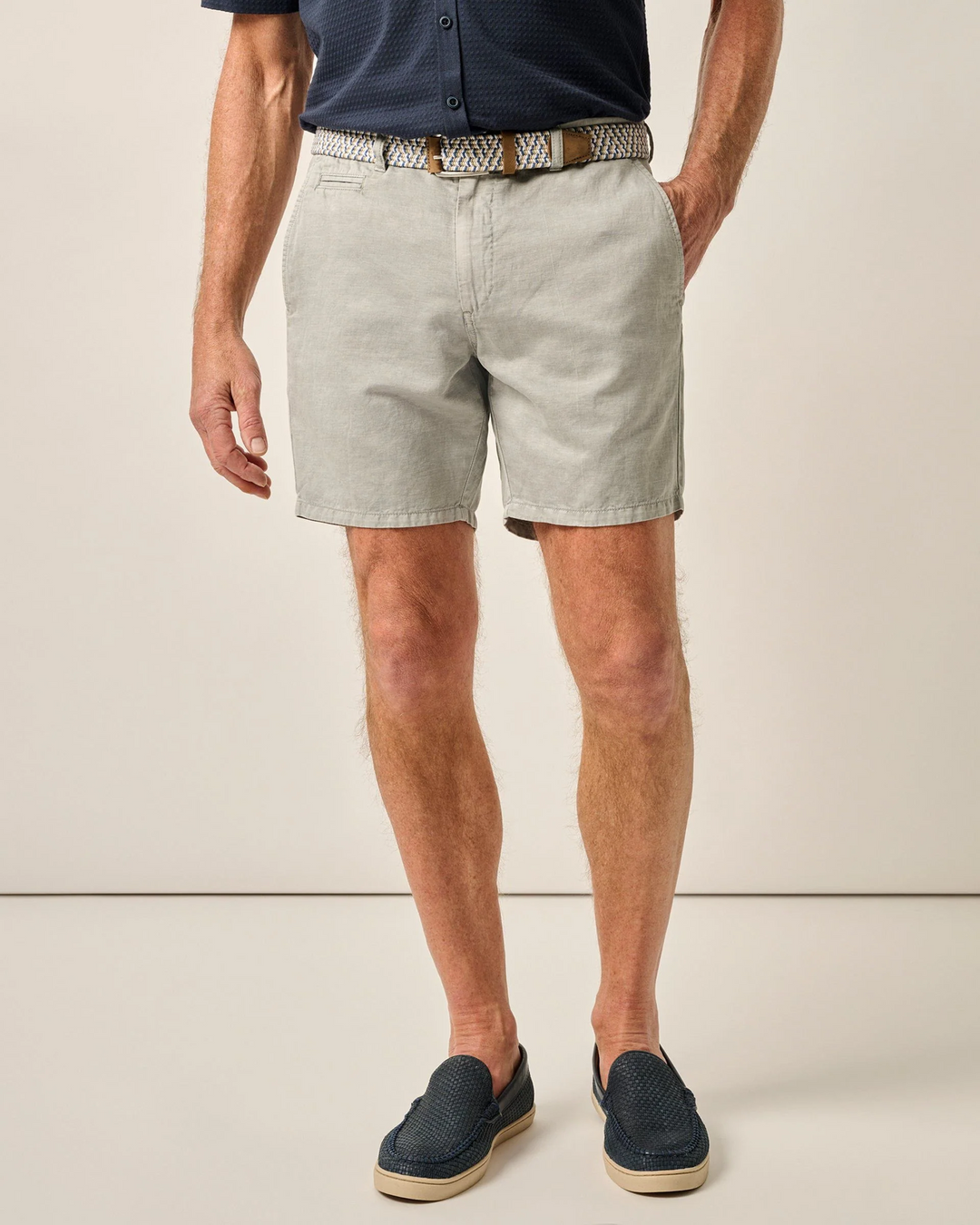 Melrose Cotton Linen Shorts