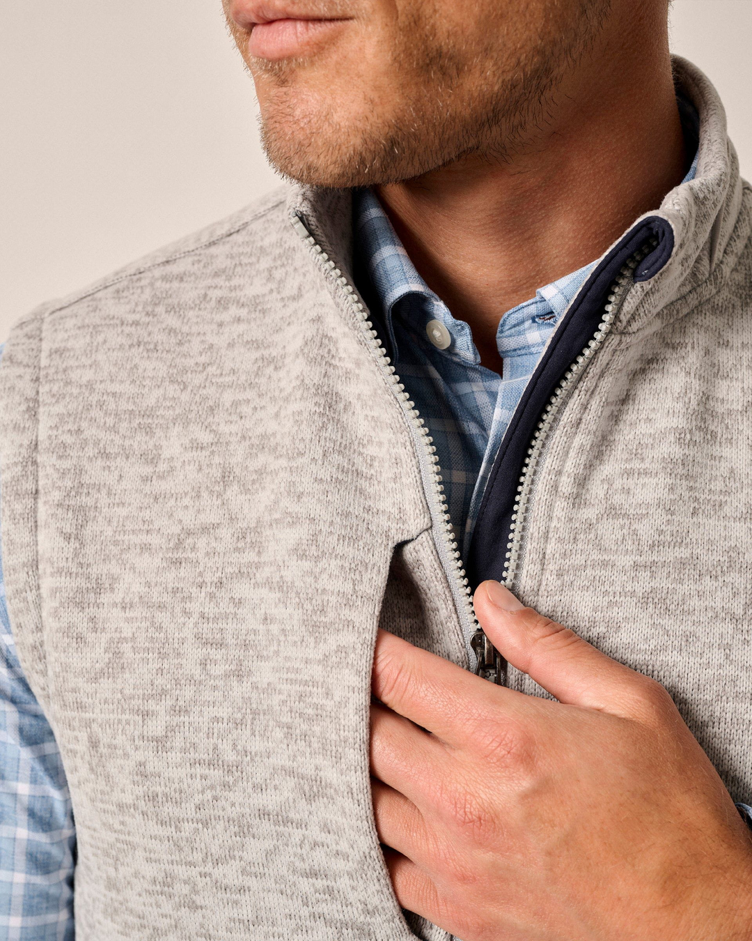 Denalis Double-Zip Fleece Vest