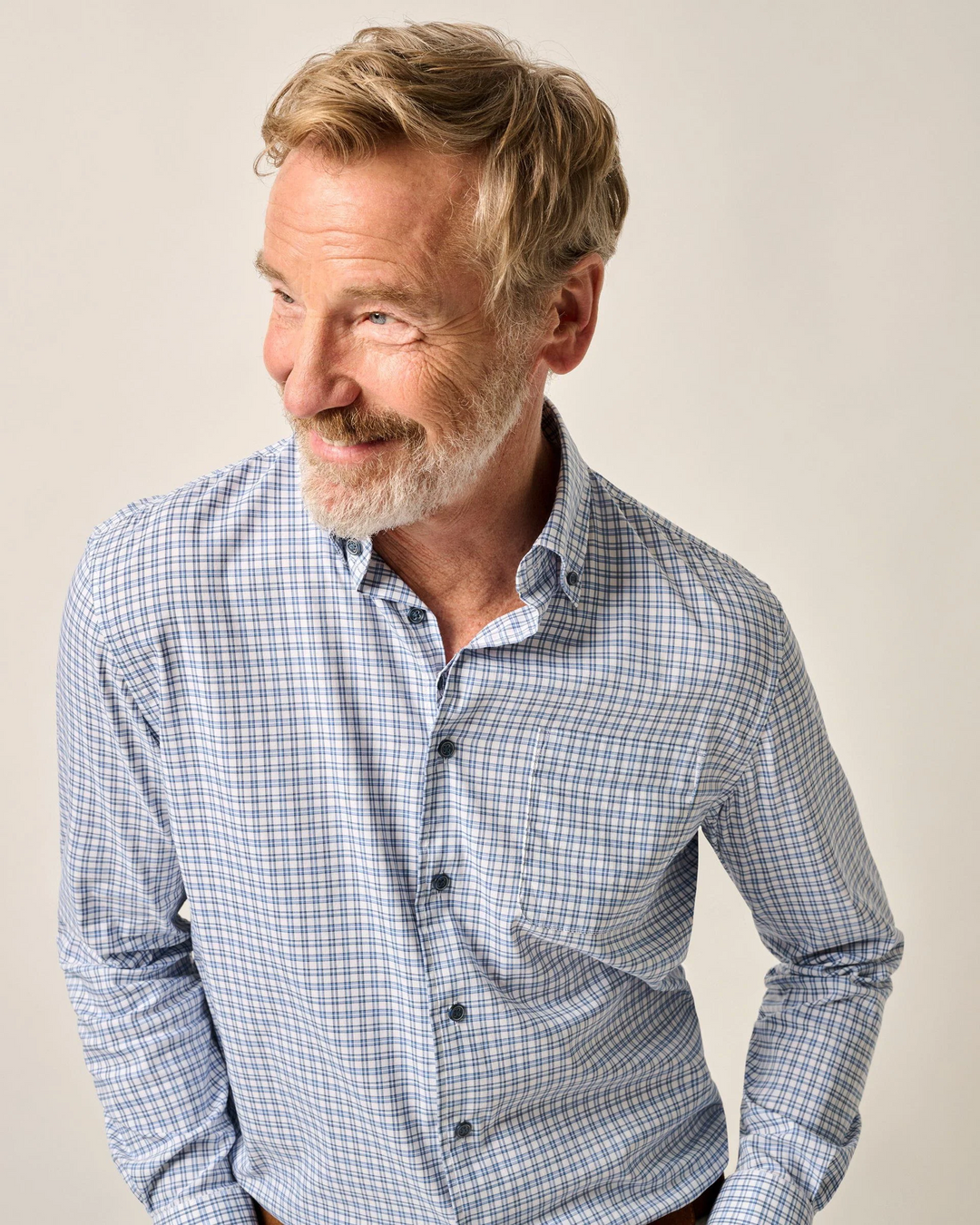 Natural Performance Button Down Shirt - Morganstern