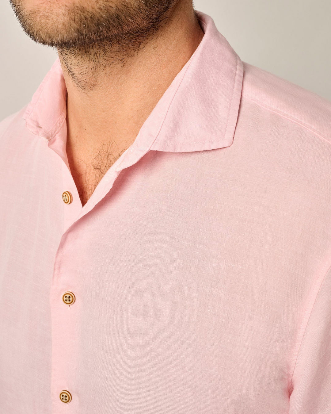 Short Sleeve Hangin' Out Linen Button Down Shirt - Gianni