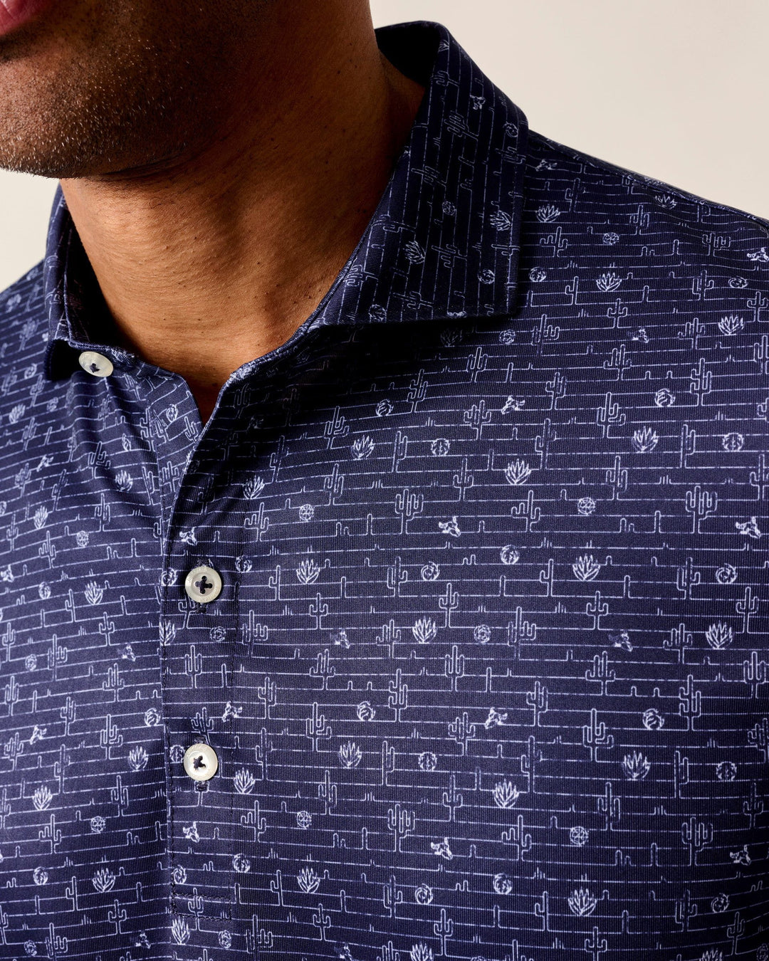 Performance Jersey Polo - Tumbleweed