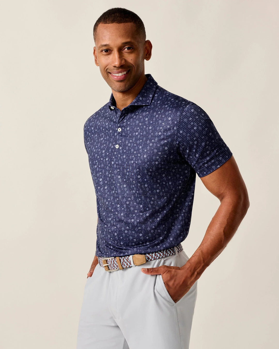 Performance Jersey Polo - Tumbleweed