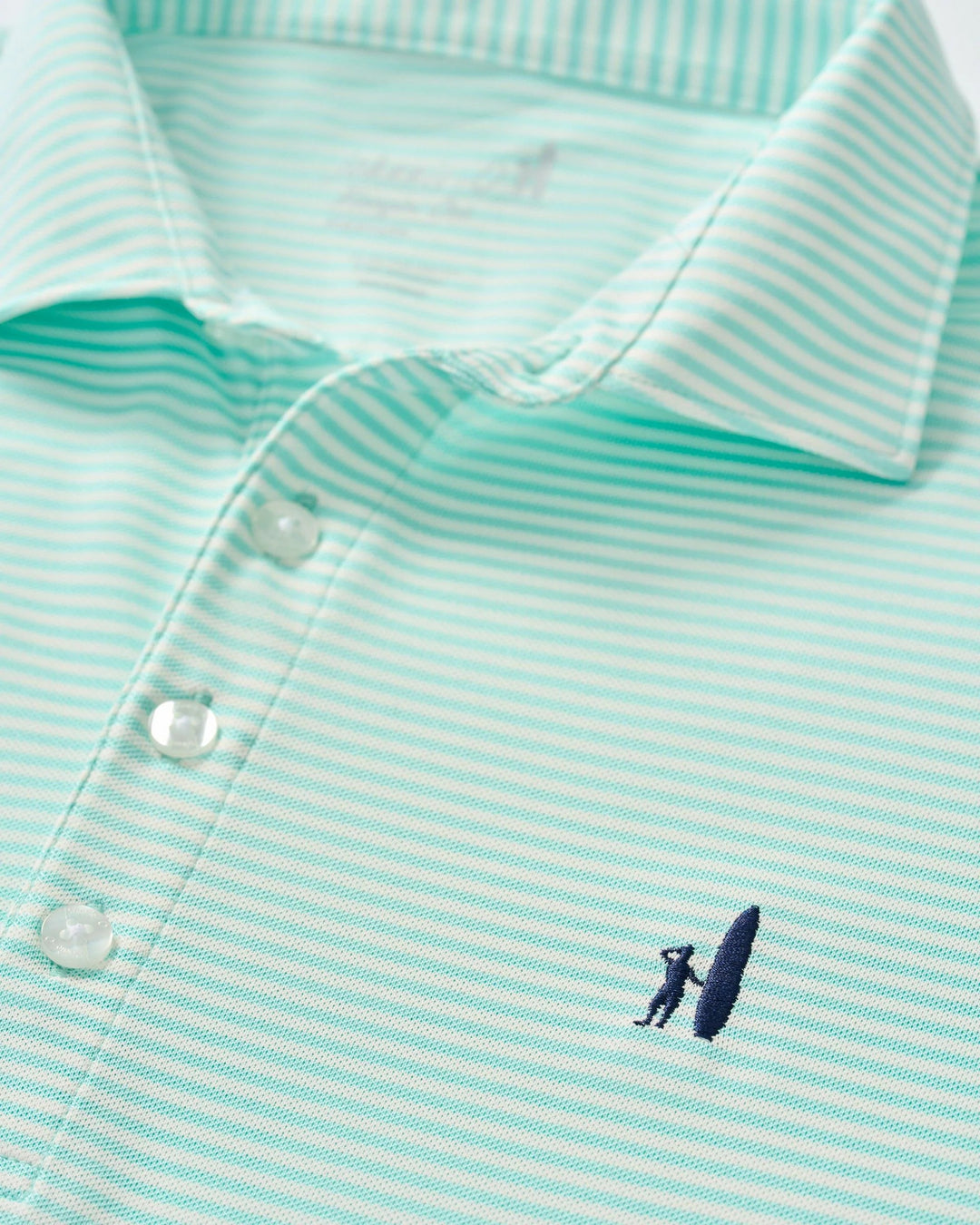 Performance Mesh Polo - Dru Stripe