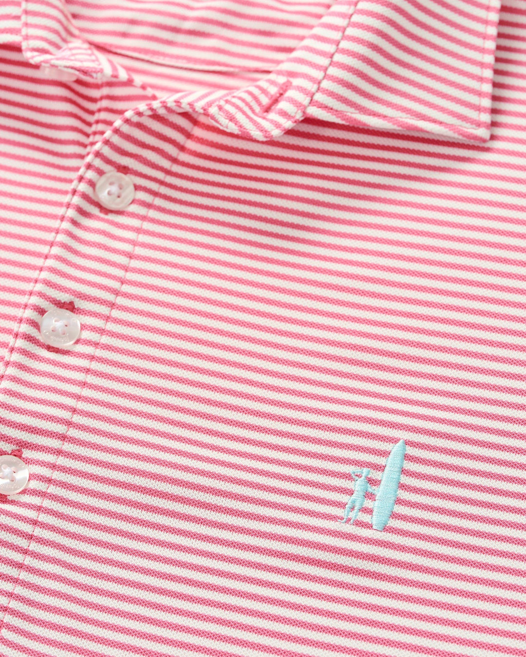 Performance Mesh Polo - Dru Stripe