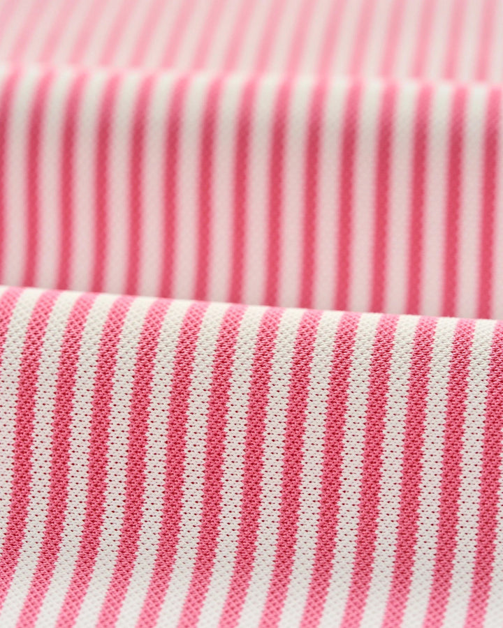 Performance Mesh Polo - Dru Stripe